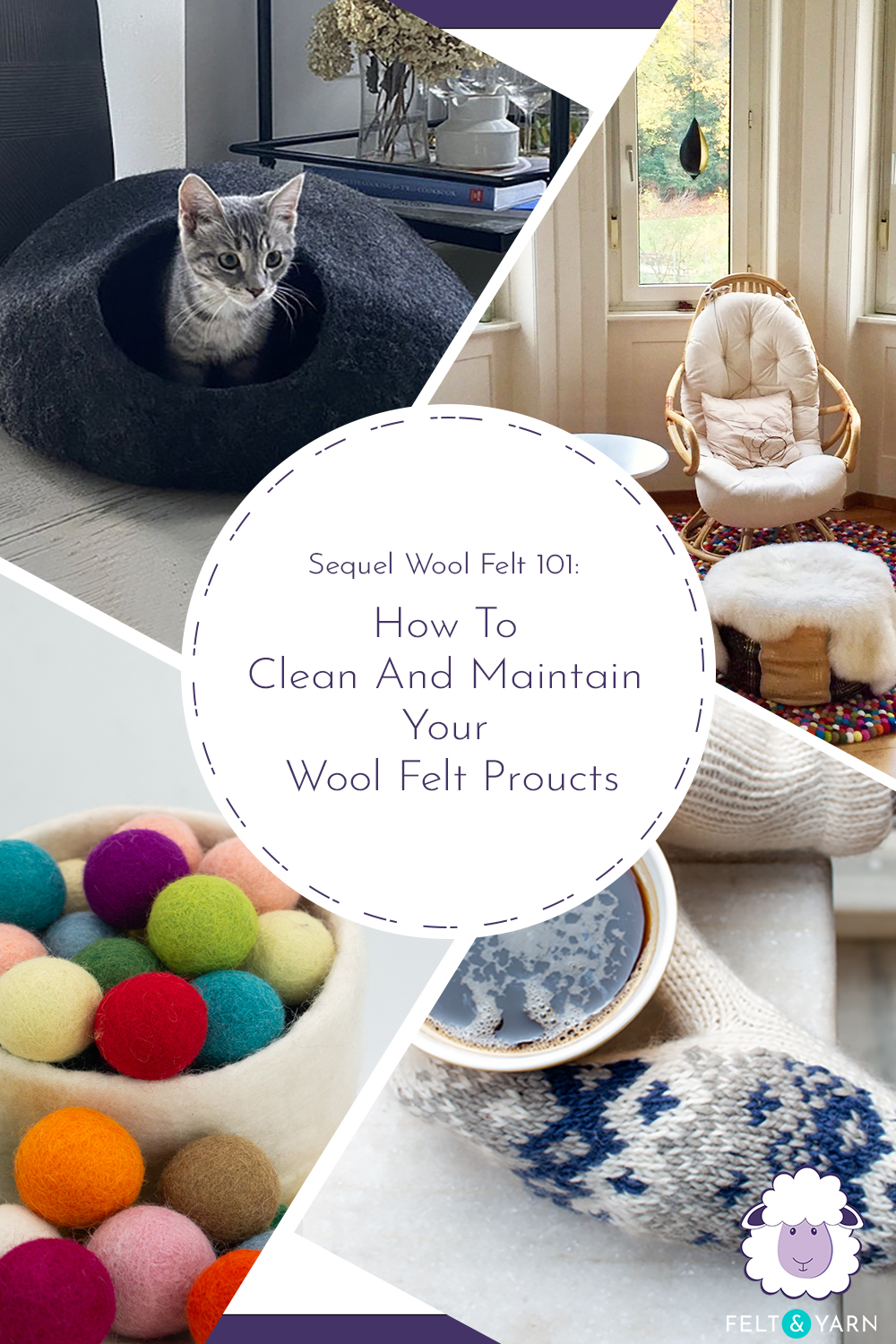 Sequel Wool Felt 101 How to Clean and Maintain Your Wool Felt